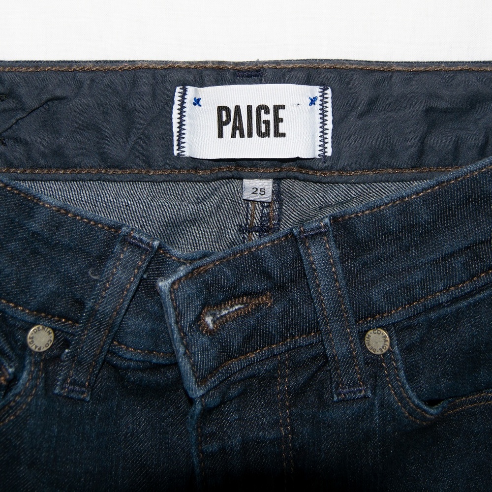 Anthropologie Paige Skyline Skinny Jeans 8" Rise - Picture 5 of 5